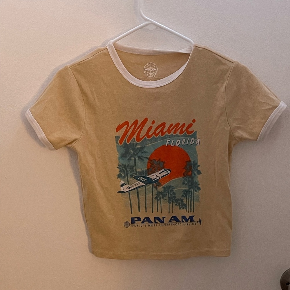 Miami Florida yellow shirt